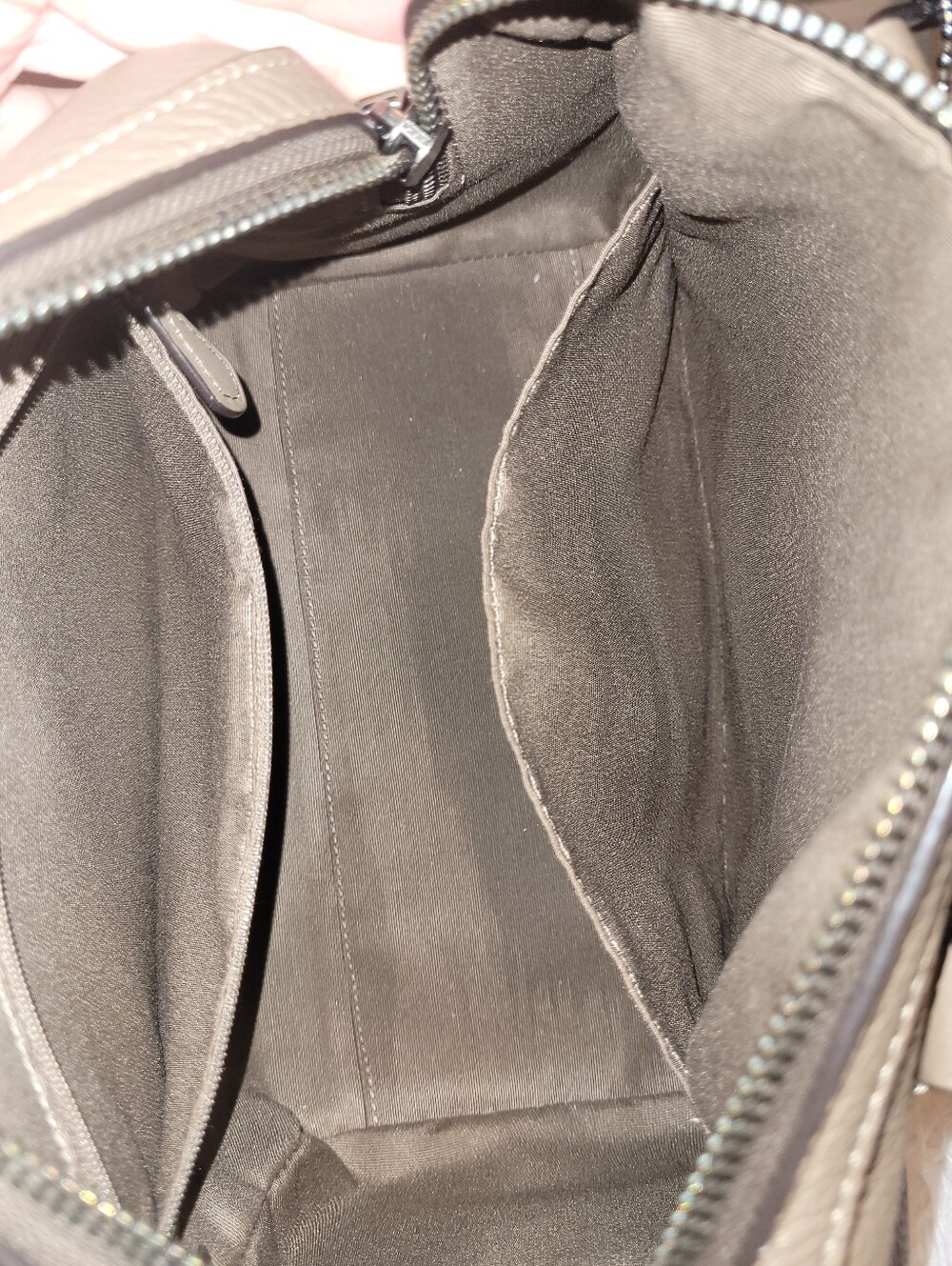*Updated Pics* Coach Rowan Satchel Bag (Dark Stone) - Picture 4 of 10